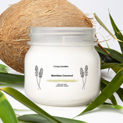 Bamboo Coconut Candle