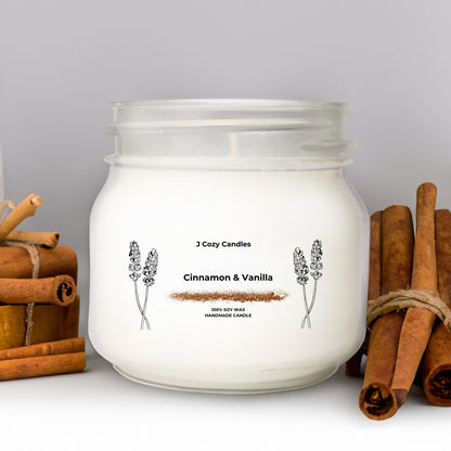 Cinnamon & Vanilla Candle