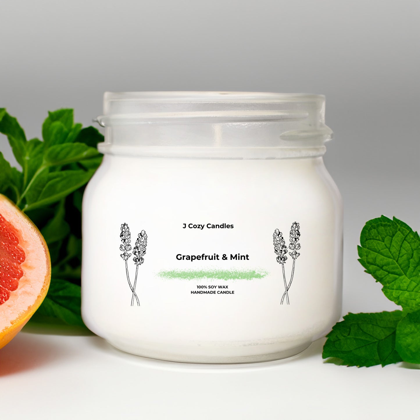 Grapefruit & Mint Candle