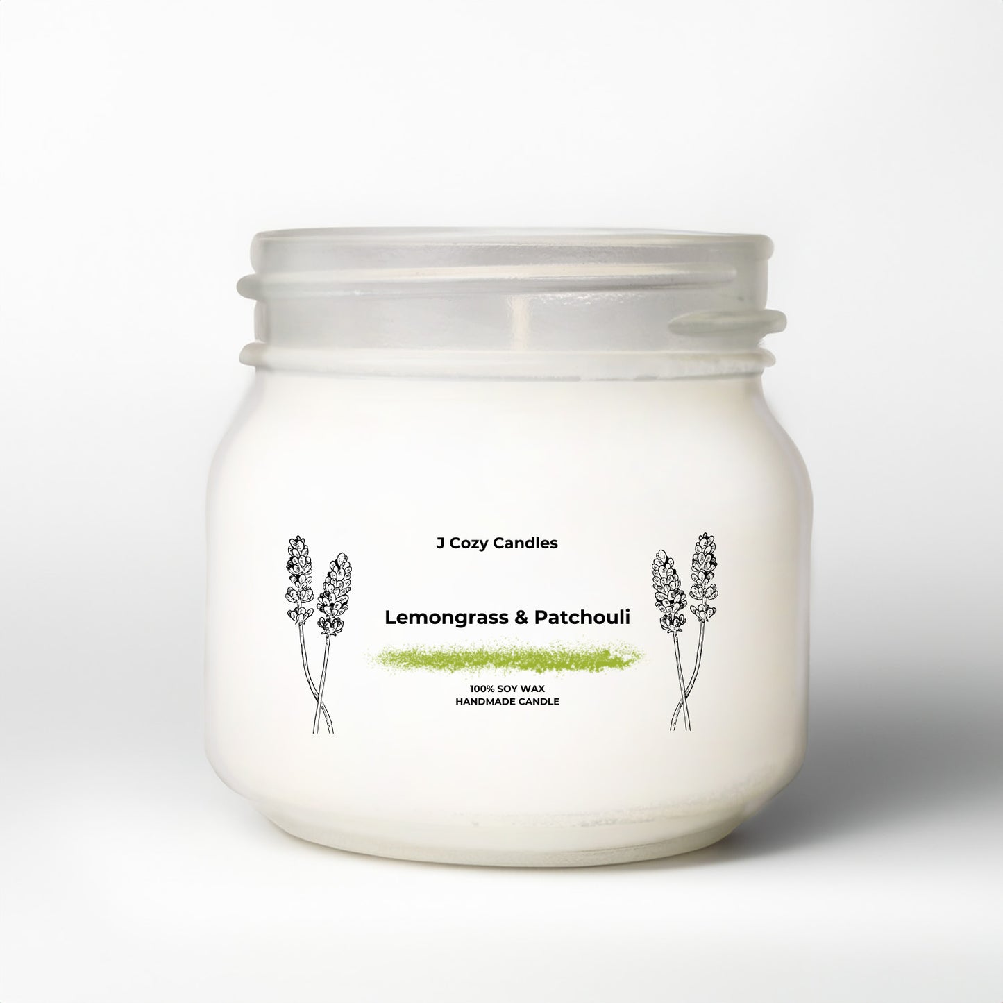 Lemongrass & Patchouli Candle