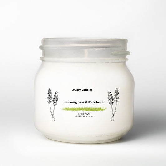 Lemongrass & Patchouli Candle