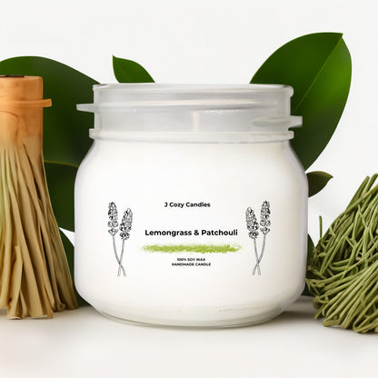 Lemongrass & Patchouli Candle